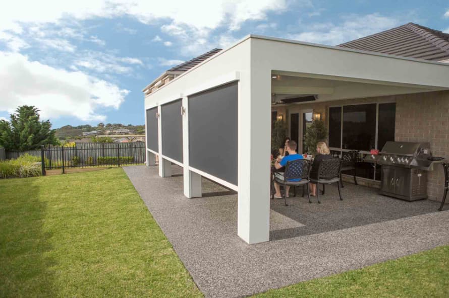 electric outdoor blinds in Sydney